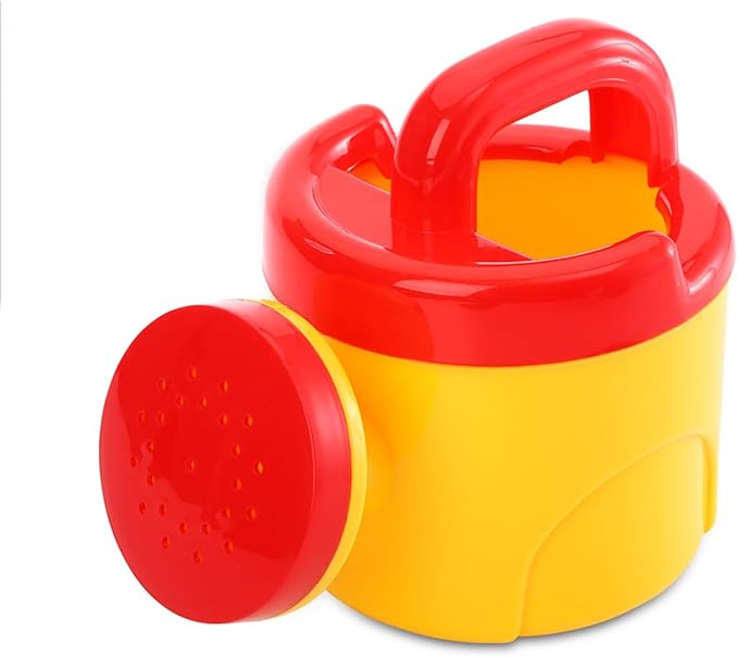 Nicunom 3 Pack Plastic Watering Cans for Kids, Sand and Beach Toy Watering Can Toys Kid Garden Water Can Children Sprayer Water Cans Kid Sprinkler Bath Cans Boy Girl Toy Gift