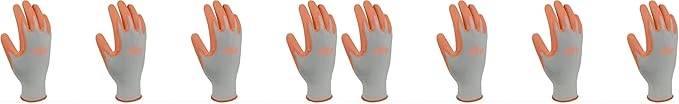 DIGZ Women's Stretch Knit Garden Gloves with Polyurethane Coating