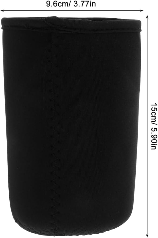 YARNOW Mason Jar Blackout Sleeves 6-Pack 16Oz Hydroponic Bottle Covers Light Control Sleeves for Seed Germination Sprouting Wide Mouth Mason Jars Home Gardening