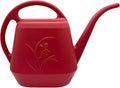 Grip Watering Can - with Long Spout - 1 Gallon - Wine Red