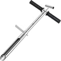 20 Inch Soil Sampler Probe, Stainless Steel Soil Core Sampling Tool with T-Handle, Heavy Duty Soil Probe for Lawn, Garden, Farm & Soil Testing