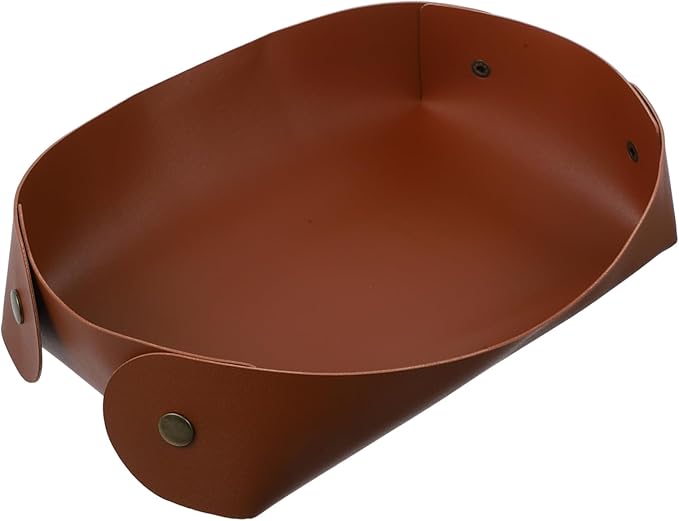 1pc Gardening Tools Organizer Pu Leather Storage Box for Planting Supplies Multi-Functional Container for Easy Access to Garden Accessories Portable and Gardening Holder