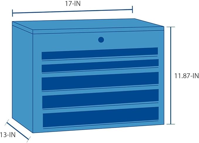 CRAFTSMAN VERSASTACK Deep Tool Box, Lockable, 17-in. (CMST17825)