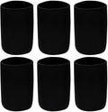 BESPORTBLE Sprouting Mason Jar Cover: 6 Pcs Black Mason Jar Sleeves for Sprouting, Hydroponic Container Covers Blackout Sleeves for Home Gardening and Seed Germination