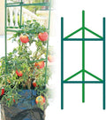 Adjustable Modular Plant Support Frame, 2026 New Garden Raised Bed Planter Heavy Duty Steel Tomato Trellis Kit, Upgrade Plant Support Tower Stakes Provides Support for Climbing Plants (3, Green)
