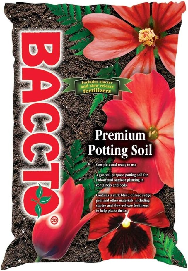 Michigan Peat General All Purpose Potting Soil with Perlite for Indoor Outdoor Pots, Planters, Raised Bed, and Container Gardening, 50 Pounds (3 Pack)