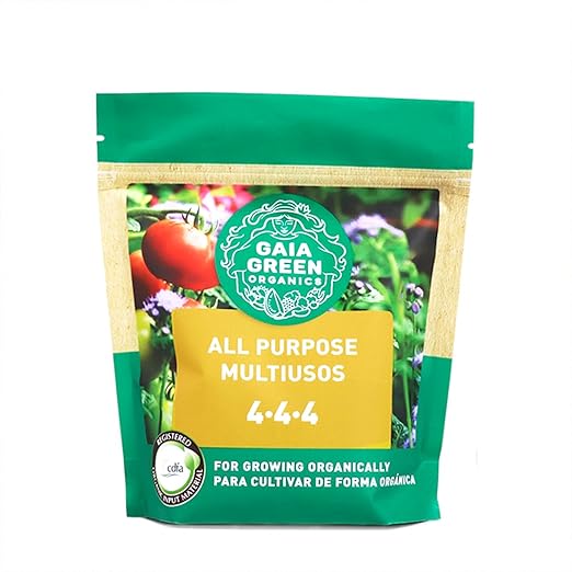 Gaia Green All-Purpose Soil Supplement for Resilient Crop Growth Ideal for Household Plants, Urban Gardens, Lawns, and Greenhouses, 500 Grams