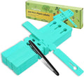 Plant Labels 200Pcs Yuanling Plastic Plant Tree Tags Wrap Around Hanging Tags Nursery Tree Markers Adjustable Garden Labels for Indoor Outdoor Gardening Plants (Teal)
