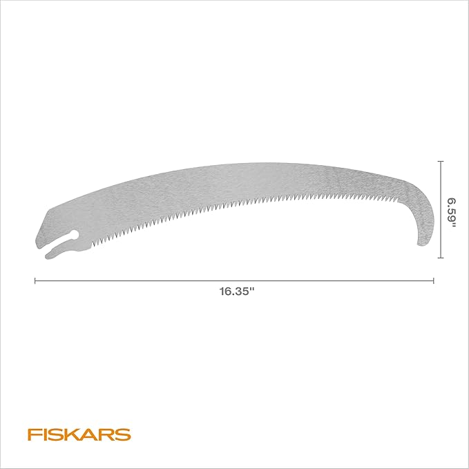 Fiskars XtendControl X2 Hook Bill Replacement Saw Blade, Triple-Ground Tooth Profile for Fast Cutting, Curved Blade for Faster Branch Cuts, Hardened Teeth for Long-Lasting Sharpness