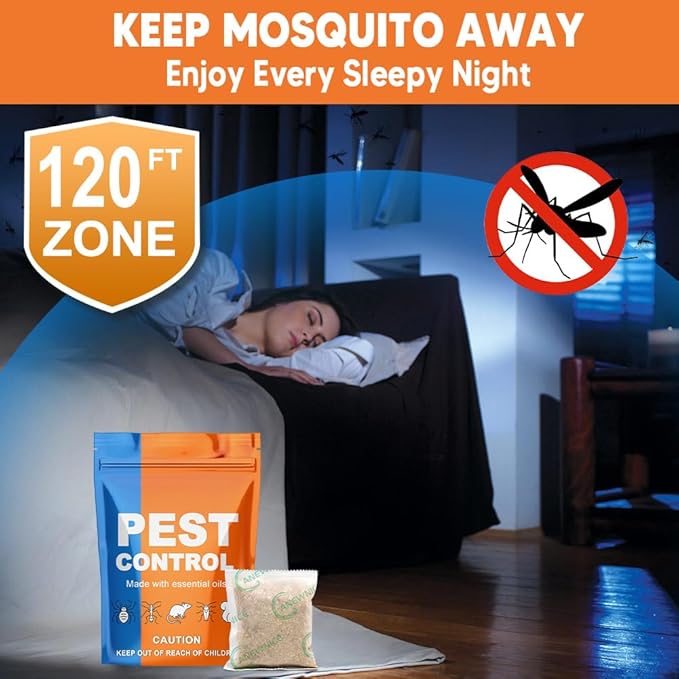 Pest Repellent, Rodent Repellent for Car Engines, Mouse Repellents for Car, RV Mice Repellant, Keep Rodents Out of Car/House, Cars Mouse Repellent Under Hood-2P