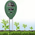 Soil PH Meter, 3-in-1 Plant Moisture/PH/Sunlight Tester Gardening Tool Testing Kits for Garden Care, Water Meter Garden, Lawn, Farm, Indoor&Outdoor Plants,No Batteries Required, Green