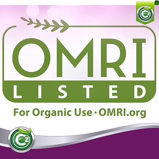 Organic Sulfate of Potash 0-0-50 Made in USA - OMRI Listed - Water Soluble SOP Potassium Plant Food for Plants & Flower Gardens - 3LB Low Chlorine Fertilizer. Enhances Color & Taste!
