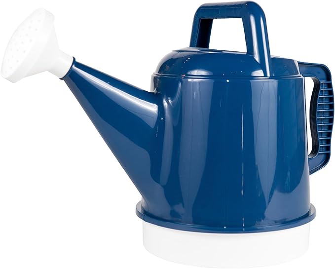 Bloem Deluxe Watering Can, 2.5 Gallon, Deep Sea (DWC2-31)