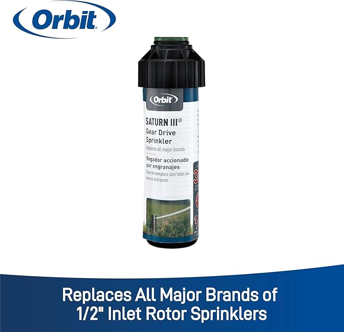 Orbit 55069 Saturn III Gear-Drive Rotor Water Sprinkler (10-Pack Saturn III Gear-Drive)