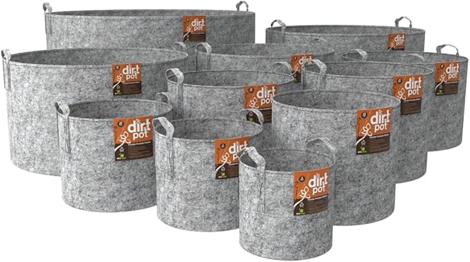 Dirt Pot HGDB10 Dirt Bag Reusable Planting Pot, 10 Gallon