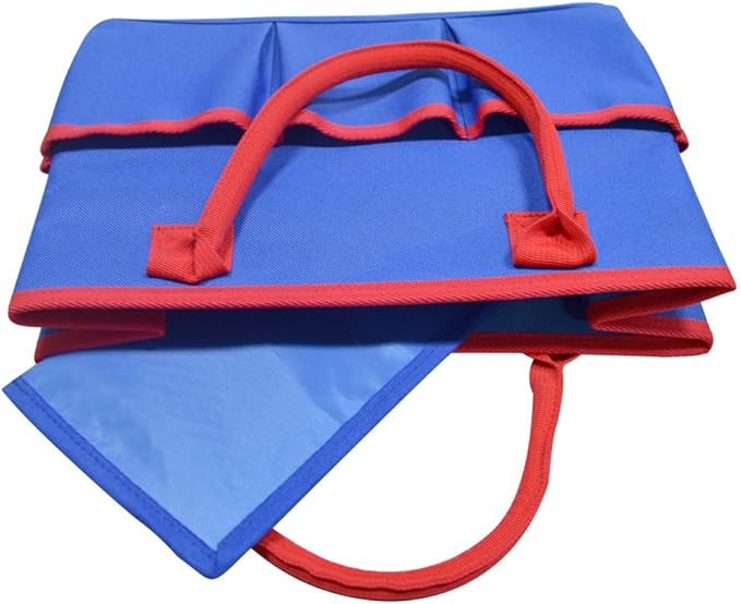 Garden Tool Kit, 5 Side Pockets Garden Tote, 600D Oxford Cloth Garden Tool Storage Bag, Gardening Tool Kit Holder (Tools Not Included)
