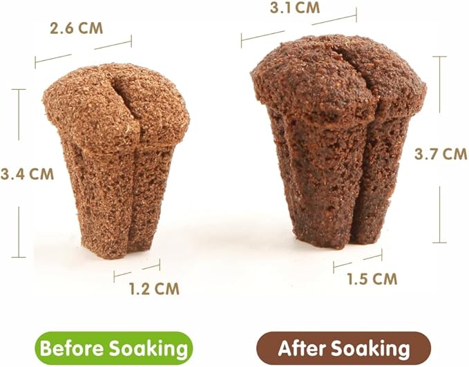 150pcs Expandable Plant Cloning Plugs, Compatible with 128/105 Hole Nursery Trays, Breathable Seedling Starter Plugs for Cloning, Transplanting and Cutting Propagation