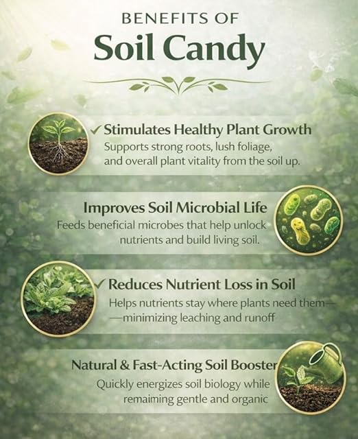 Worm Castings Tea Plant Juice with Bat and Seabird Guanos. Soil Candy, 8oz with Seaweed Extract and Humic Acid. Soil Restorer - Plant Fertilizer - Compost Starter (8oz)