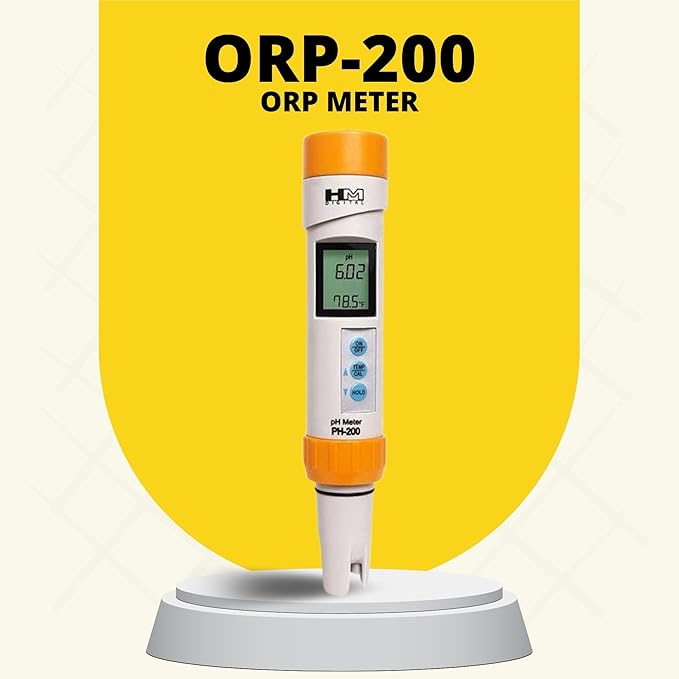 HM Digital PH-200 Waterproof pH Meter, 0-14.00 pH Range, 0.01 pH Resolution, +/- 0.02 pH Readout Accuracy