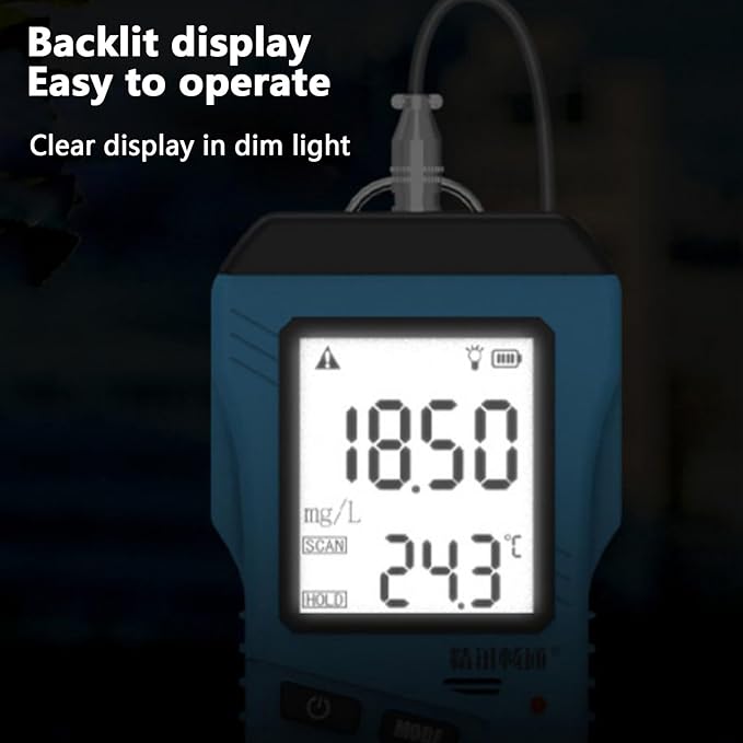 Soil Tester - 7 in 1 Digital Meter for pH, Moisture, and Light Measurement, Ideal for Garden, Farm, and Lawn Care