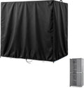 Kasla Storage Cabinet Cover, Outdoor Chest Storage Waterproof Cover, Weatherproof Cabinets Covers for Kitchen Patio Garden Backyard - 26"Lx19"Wx70"H