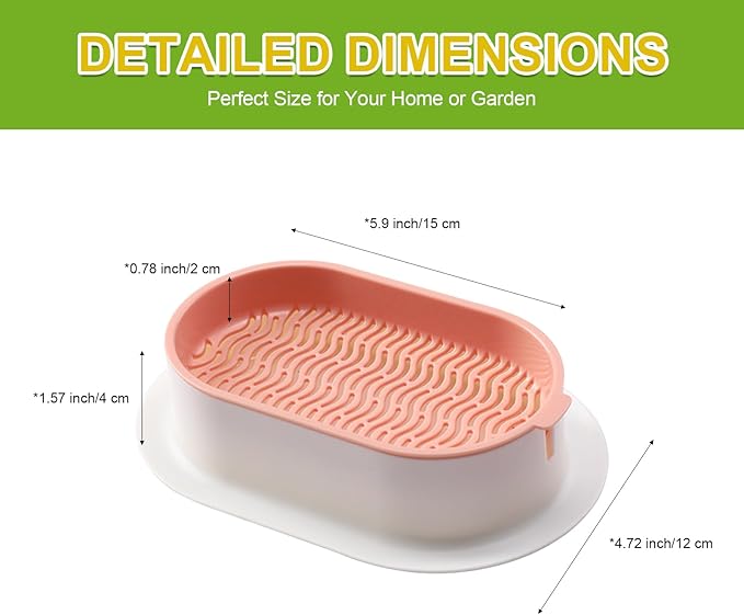 Hydroponic Cat Grass Growing Kit with Germination Tray - Indoor Gardening System for Pets, Soil-Free Planter Without Seeds