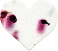 50pcs Large Magenta Heart Seed Paper – Plantable & Writable Wildflower Seed Paper, Gift for Mom This Mother’s Day, Use for Shower Favors, Weddings, Heart Party Favors or Life Events