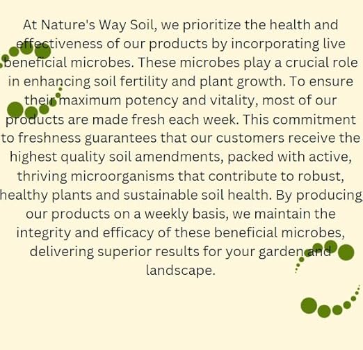 Nature's Way Soil Organic Tomato Liquid Fertilizer – Made Fresh Weekly- Concentrate/Includes Vitamin B-1 and Aloe Vera for Faster Root Establishment, Healthier Transplants/Stops Blossom End Rot,