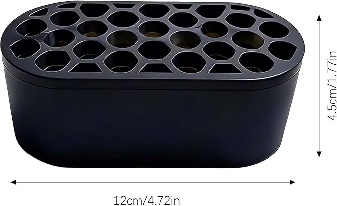 3D Printed Green Onion Planter Trays | Plant Propagation and Seedling Starter Trays for Indoor Gardening | Reusable Nursery Pots for Home, Office, Dorm (Black)
