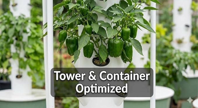 40ct Sweet Bell Pepper Seeds for Planting,Green & Red Bell Pepper,Non-GMO Heirloom Seed Vegetable Seeds for Home Vegetable Garden&Hydronic Pods-Veggie Seeds:California Wonder
