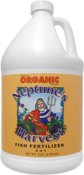 Neptune's Harvest Fish Fertilizer (2-4-1) - 1 Gallon Bottle - Organic Liquid Plant Fertilizer - Fish Hydrolysate for Vegetables, Flowers, Fruit, Trees, Grass - Indoor and Outdoor Plant Food