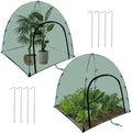 2pack Pest Guard Covers,36x36x37 Inches Garden Mesh Plant Cover Insect Bird Barrier Netting Mesh Outdoor Plant Tent Cover Pest Protection Guard for Fruit Vegetables