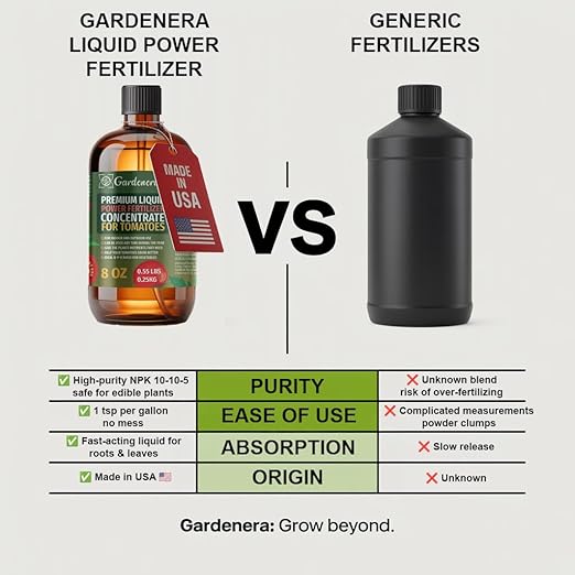 Liquid Power Lettuce Fertilizer - Professional Liquid Plant Food for Lettuce - Fast-Acting Concentrate for Growth, Strong Roots & High-Yield Harvest - 8 oz - Indoor & Outdoor Use