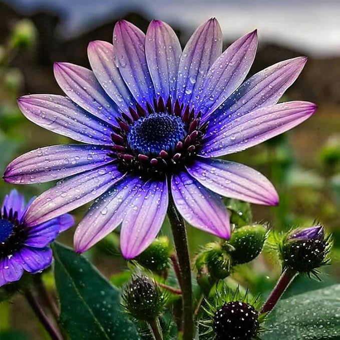 25+Exotic Rare Sunflower Flowers Seeds for Planting-Non GMO Heirloom Sun Flowers Plants for Small Garden Border, Pots and Containers