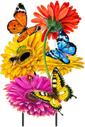 Briarwood Lane Garden Gerber Daisies Metal Art