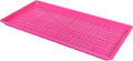 SUNPACK 10" x 20" Heavy Duty Mesh Plastic Seed Starting Tray, Magenta, 1" - Ensures Water Drainage and Aeration, Perfect for Greenhouses or Indoor Gardening