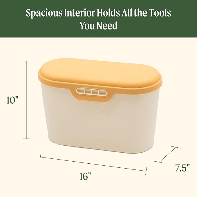 Vego Garden Tool Box, Daffodil Yellow
