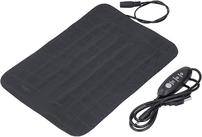 Hydroponic Heating Pad, 8.5w Plant Heat Mat Seedling Heating Tray for Germination 3 Modes Temp Rapid Heating Consistent Temperature Control Heat Pad for Gardening Seed Starting