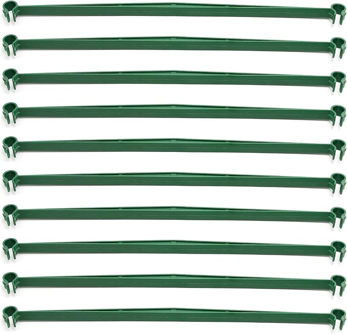 50PCS Plant Stake Arms for Tomato Cage,11.8 Inches Expandable Trellis Connectors for Climbing Plants, Garden Plants, Vegetables(No Stake, Bayonet Diameter: 11 mm)