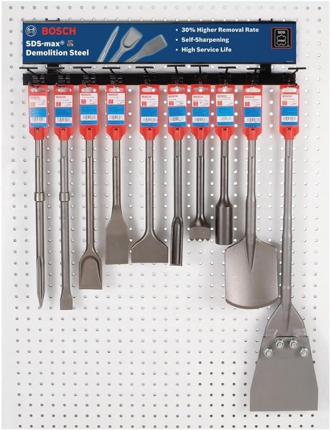 BOSCH 2 in. x 12 in. SDS-max Tile Chisel Hammer Steel HS1915