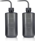 Squeeze Bottles Succulent Watering Bottle Black Water Squirt Irrigation Bottle Squeeze Sprinkling Can Plastic Wash Plant Bottle 500ml 2pc
