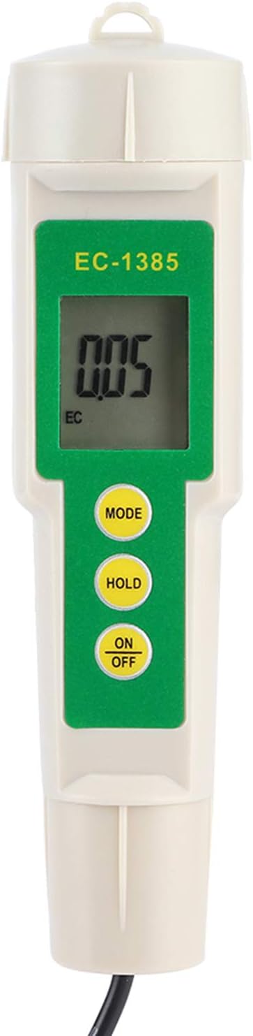 Fydun EC‑3185 Portable Soil ECTDSCF Tester Salinity Meter for Agricultural Horticultural Planting EC‑3185 Portable Soil ECTDSCF for Family