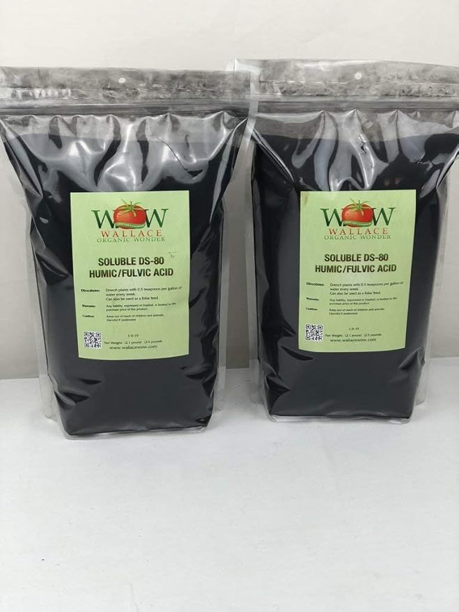 Wow Soluble DS-80 Humic and Fulvic Acid Organic Fertilizer (10 Pound)