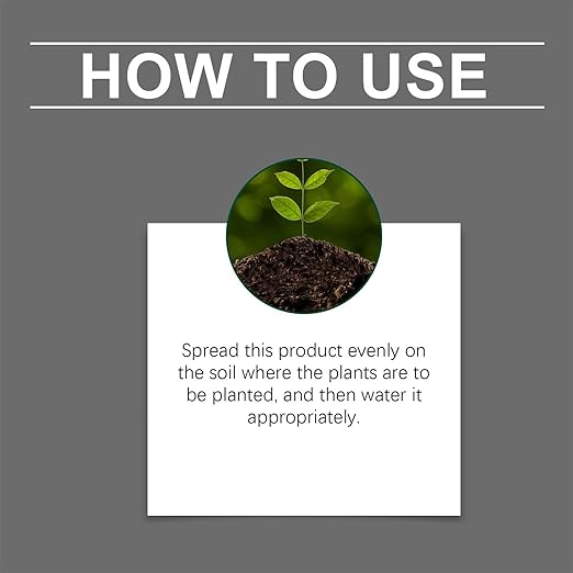 Soil Revitalizer, with Promotes Strong Roots, 200g, Lawn & Garden Soil Conditioner, Plant Food Enhancer, Concentrated Humic Acid Formula, for Lawn, Garden, Backyard, Farm, Courtyard, Balcony, Terrace