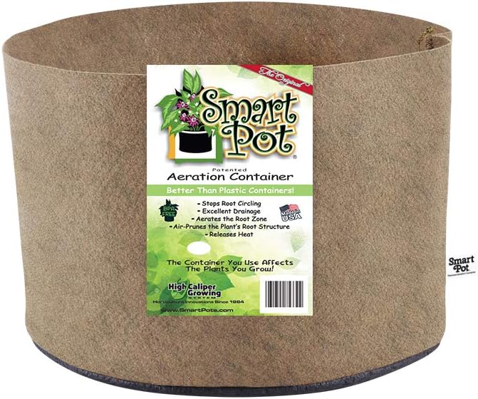Smart Pots 300-Gallon Smart Pot Soft-Sided Container, Tan