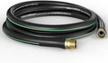 GreatBuddy Garden Hose 10ft, 5/8" Water Hose Heavy Duty, Flexible, Lightweight Hybrid Hose, Burst 600 PSI with Solid Brass Male to Female Fittings Leakproof Hose for Backyard, Garden