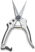Pruning Shears - Garden Scissors Florist Snips - 2.5” Blades - Flower Scissors for Cutting Fresh Flowers, Trimming, or Harvesting Herbs or Fruit - Pruners for Gardening Tools by Kings County Tools