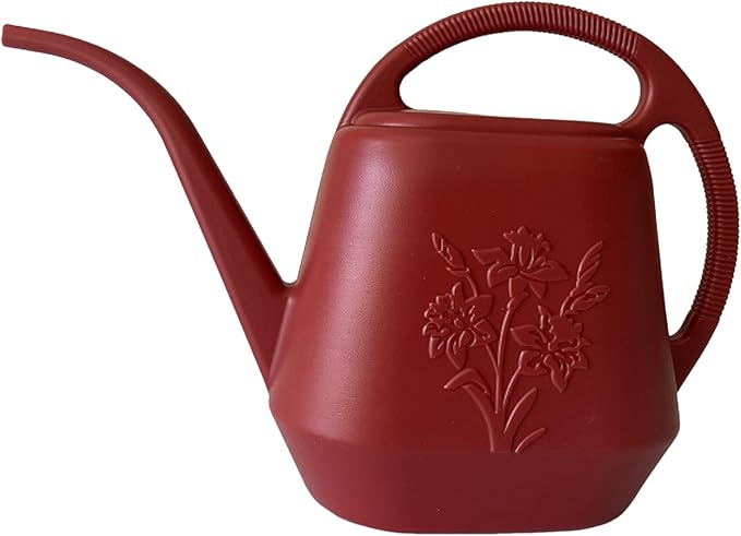 Watering Can Indoor Plants, 1 Gallon Large Capacity Thickened Plastic Long Spout Watering Can with Ergonomic Handle,Durable Small Watering Can for Indoor Plants Bonsai House Flower Garden Office