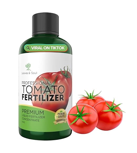 Professional Tomato Fertilizer Liquid 5-1-5 Concentrate 8 oz, Premium Liquid Tomato Fertilizer for Plants, Organic Fertilizer for Tomatoes, Liquid Plant Food for Garden Vegetables Made in USA