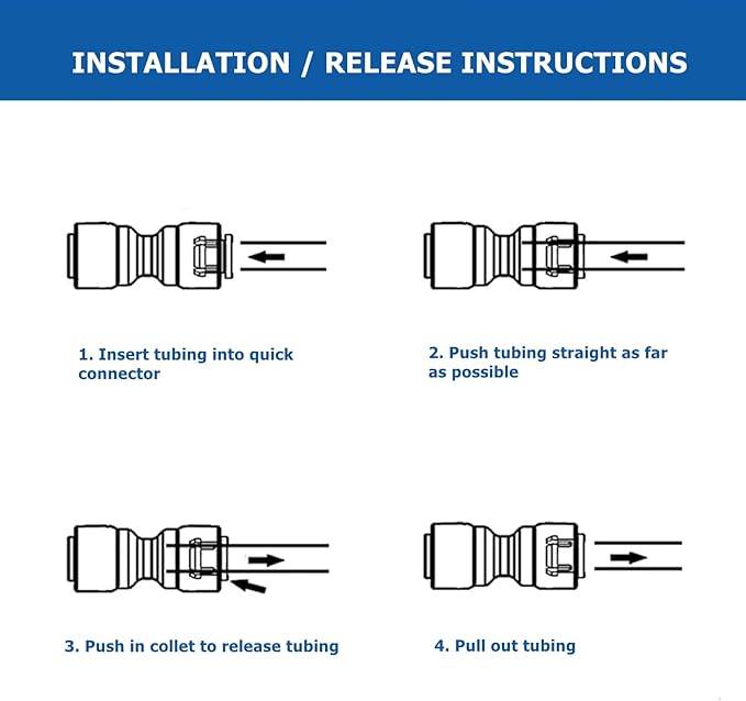 20 pack 1/4" Drip Irrigation Tee Fitting - Quick Connect Tee Connectors, Leak-Free for 1/4" Tubing, Includes 8 End Plugs for Sprinkler & Drip Irrigation Systems